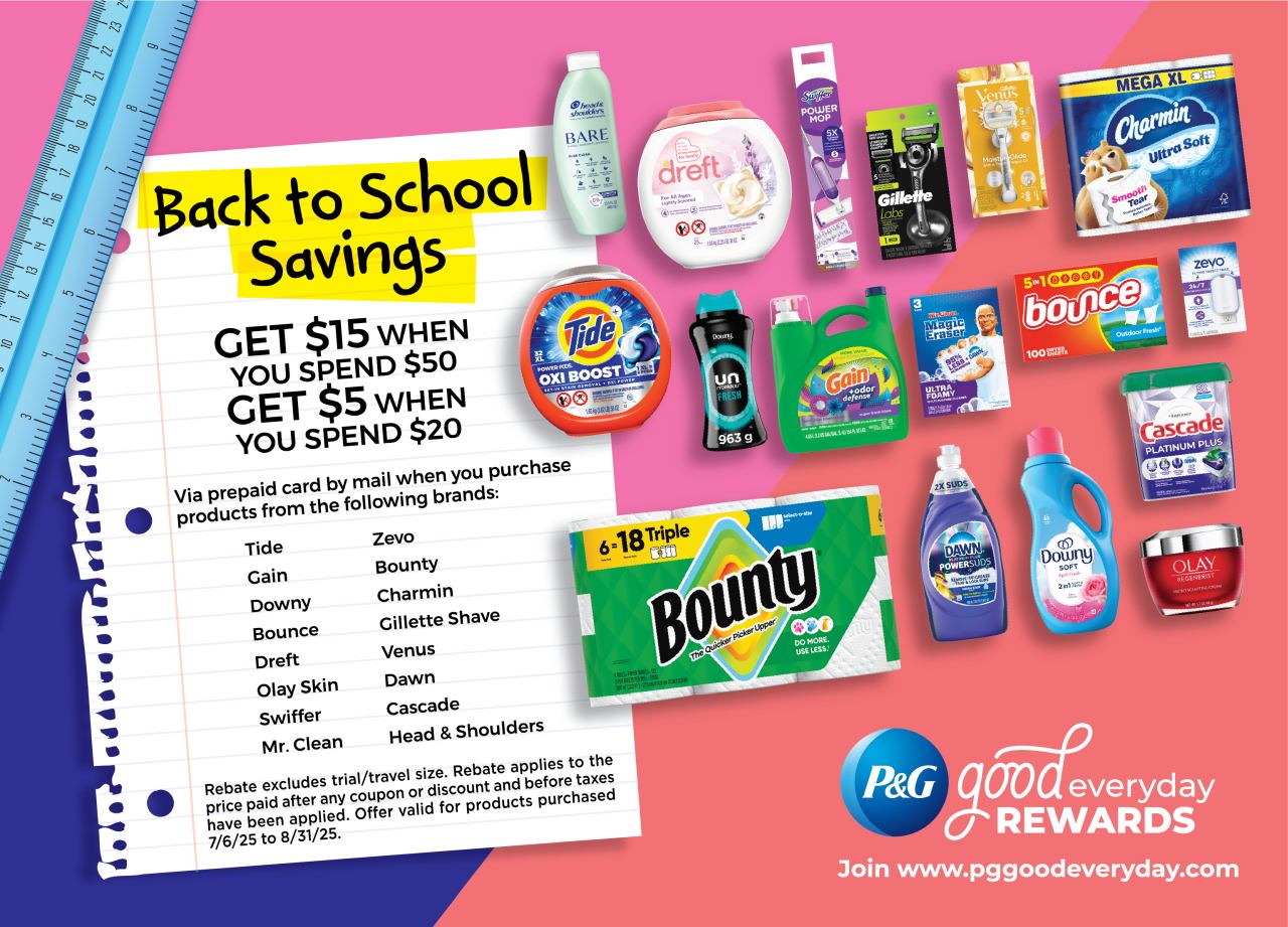 Back to School Savings.